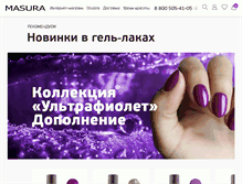 Tablet Screenshot of masura.ru